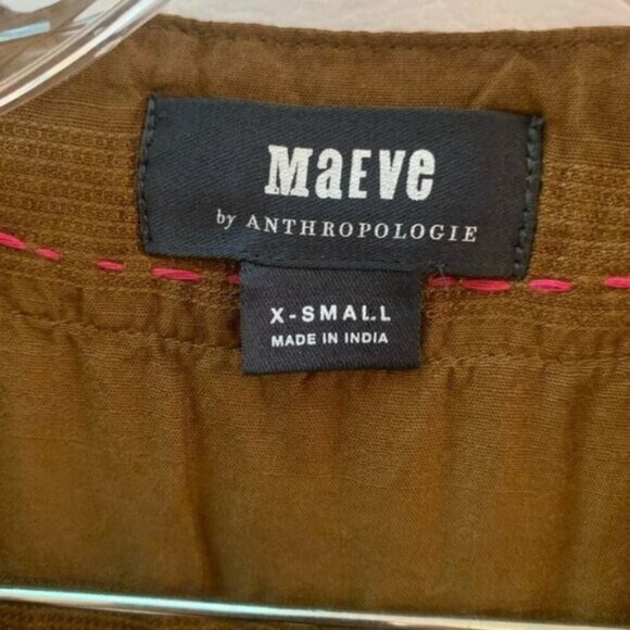 Anthropologie Maeve Liviana Tunic Wrap Sleeveless Top XS - Picture 5 of 11